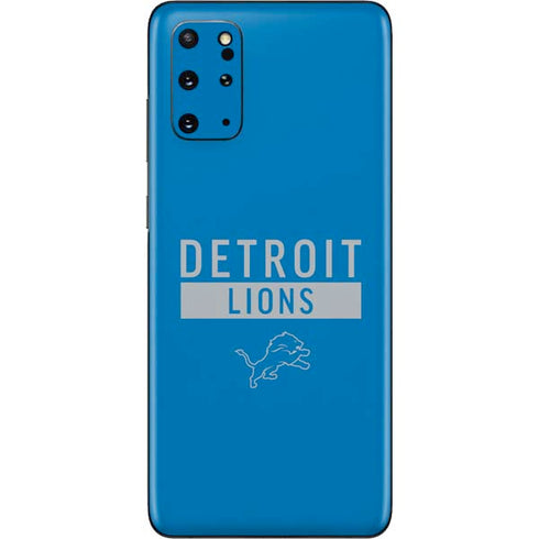 NFL Detroit Lions Blue Performance Series Galaxy S20 Plus Skin